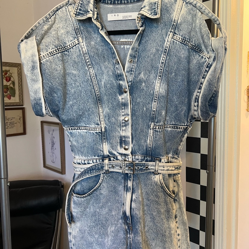 IRO Denim Romper